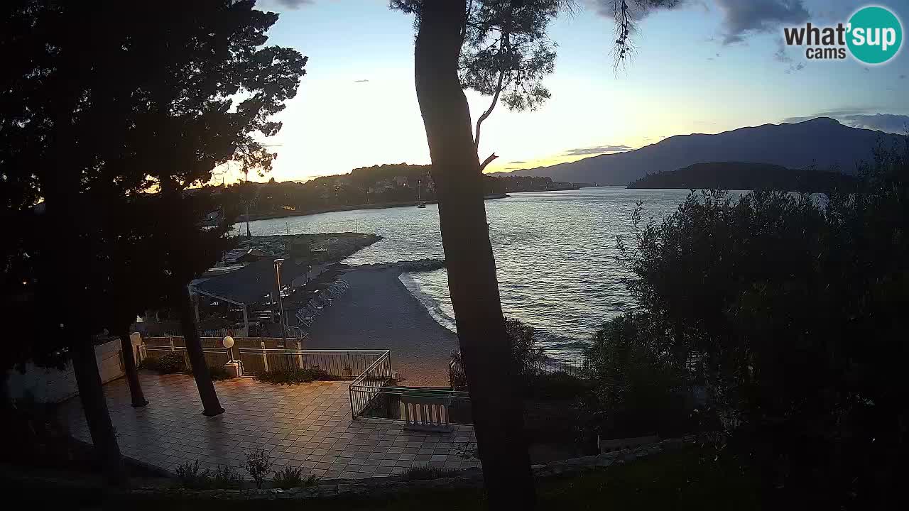 Camera en vivo Lumbarda – Playa Prvi Žal – Korčula