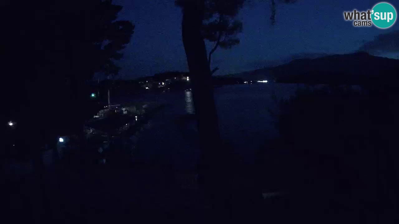 Web kamera Lumbarda – Plaža Prvi Žal – Korčula