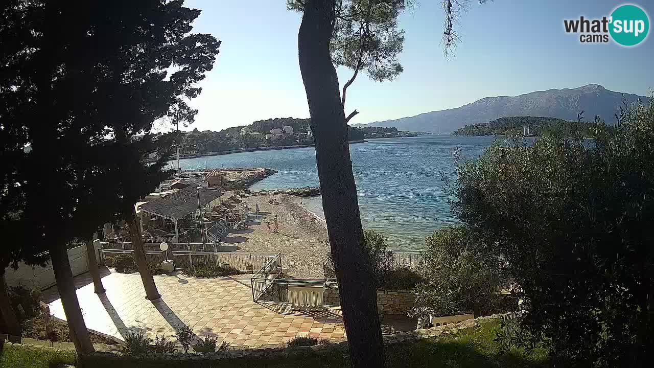 Webcam Lumbarda – Prvi Žal Strand – Korčula