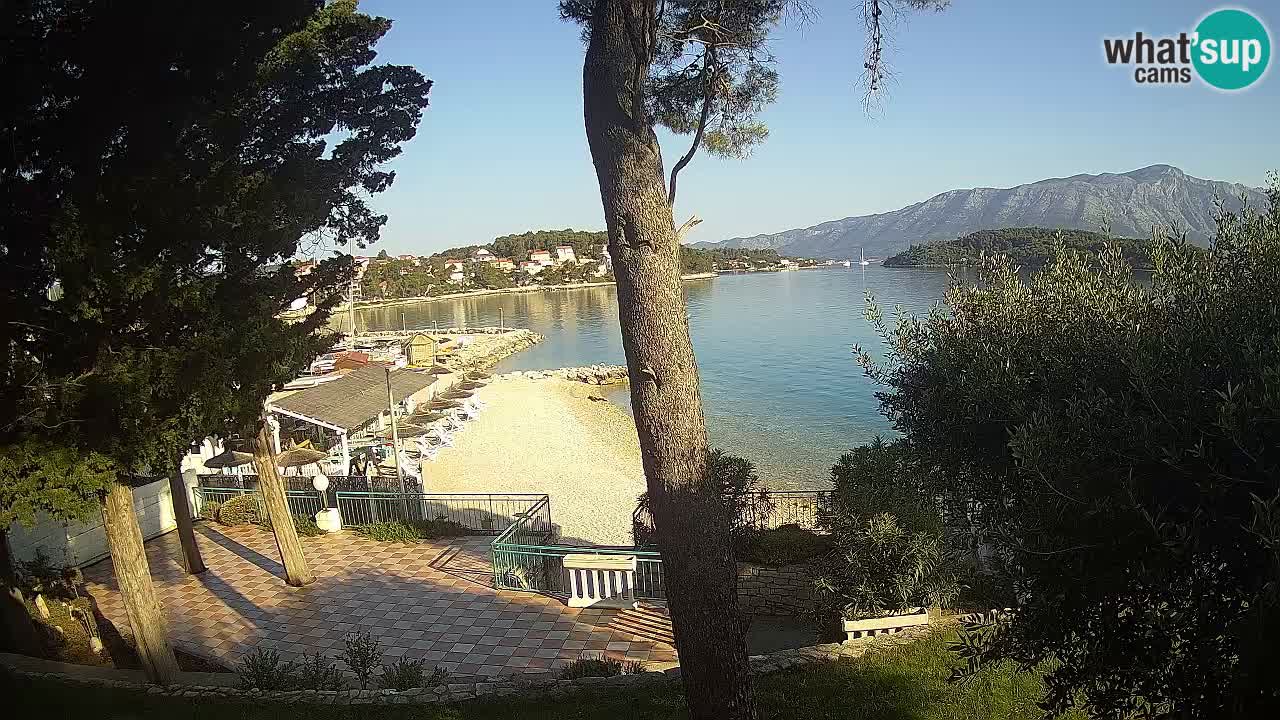 Camera en vivo Lumbarda – Playa Prvi Žal – Korčula