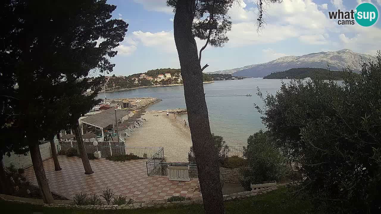 Webcam Lumbarda – Prvi Žal Strand – Korčula