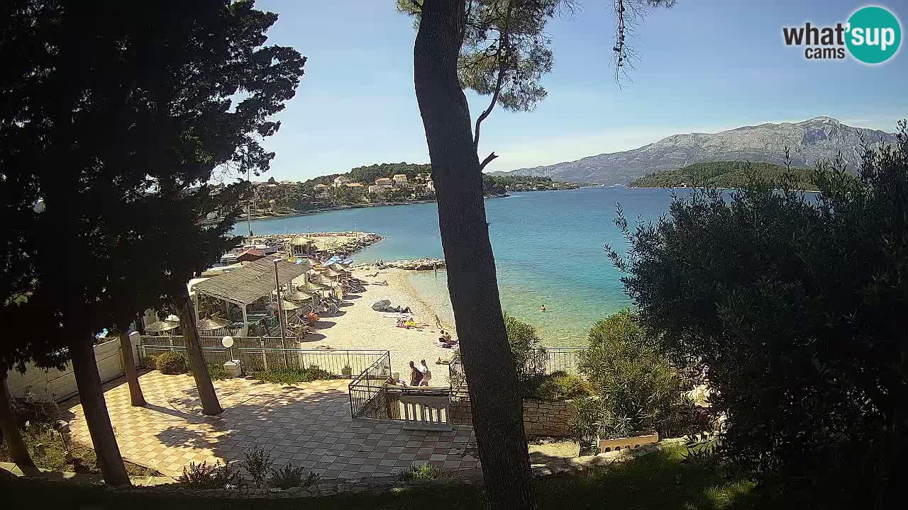 Webcam Lumbarda – Prvi Žal Strand – Korčula
