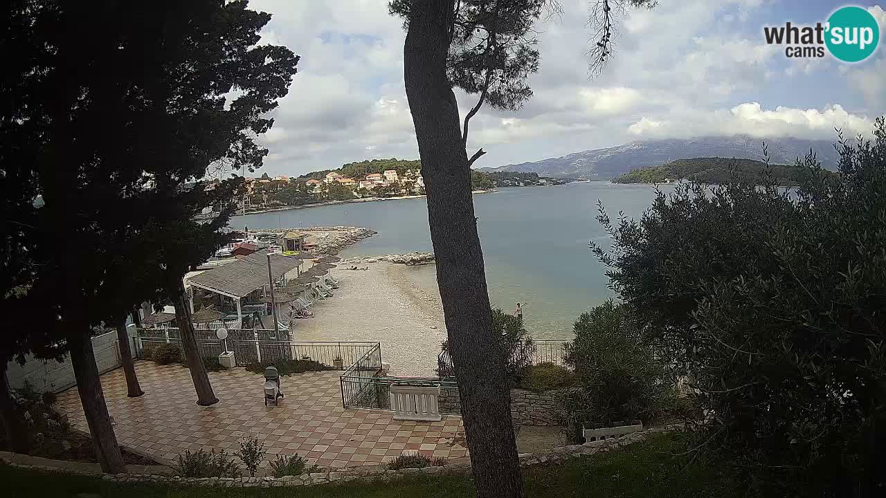 Webcam Lumbarda – Prvi Žal Strand – Korčula
