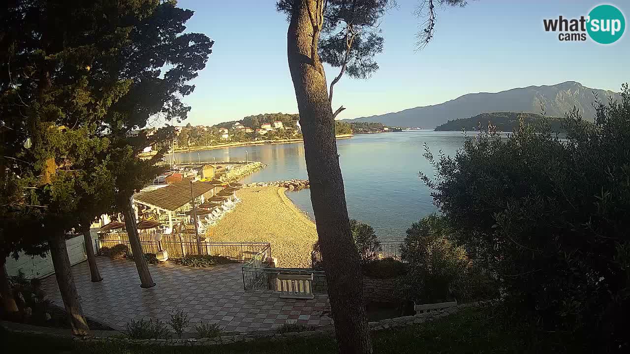 Web kamera Lumbarda – Plaža Prvi Žal – Korčula