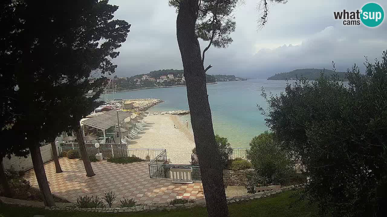Webcam Lumbarda – Prvi Žal beach – Korčula