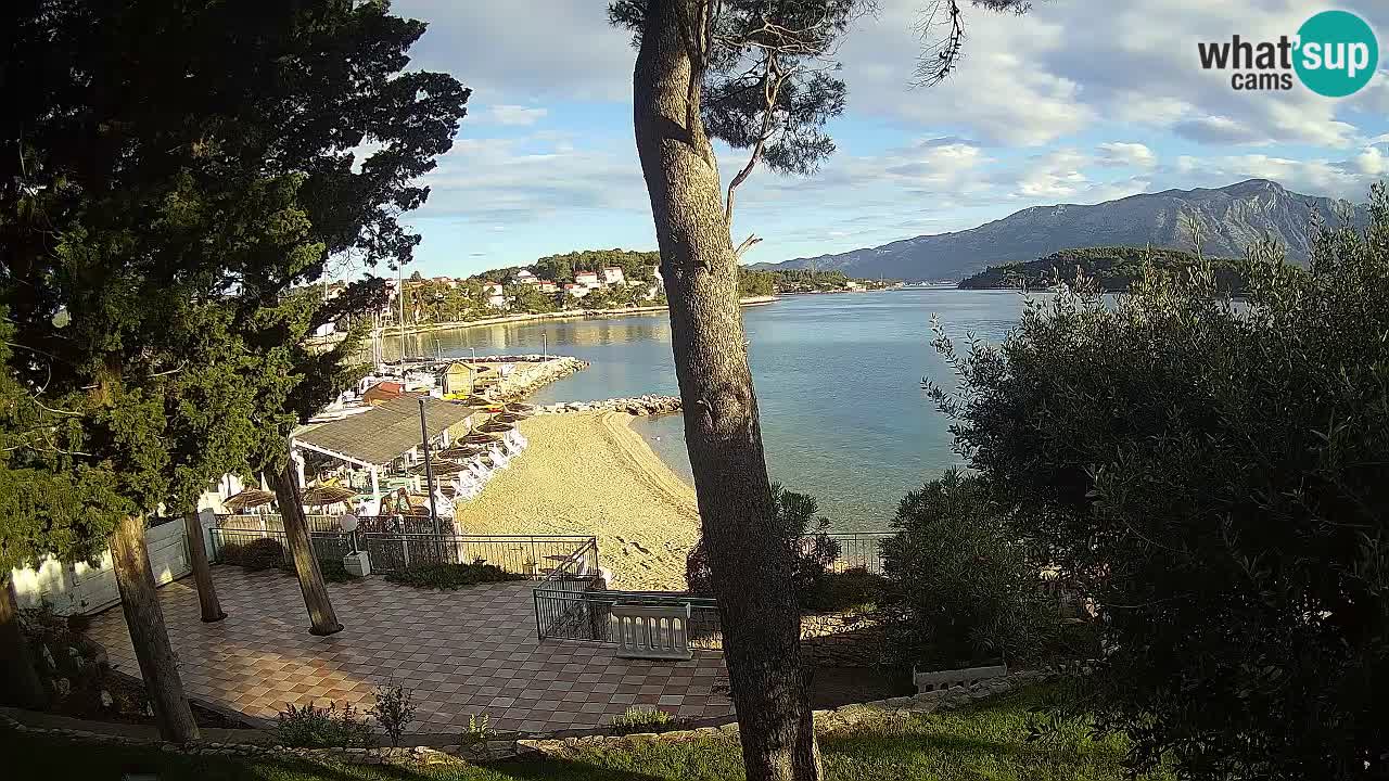 Webcam Lumbarda – Prvi Žal Strand – Korčula