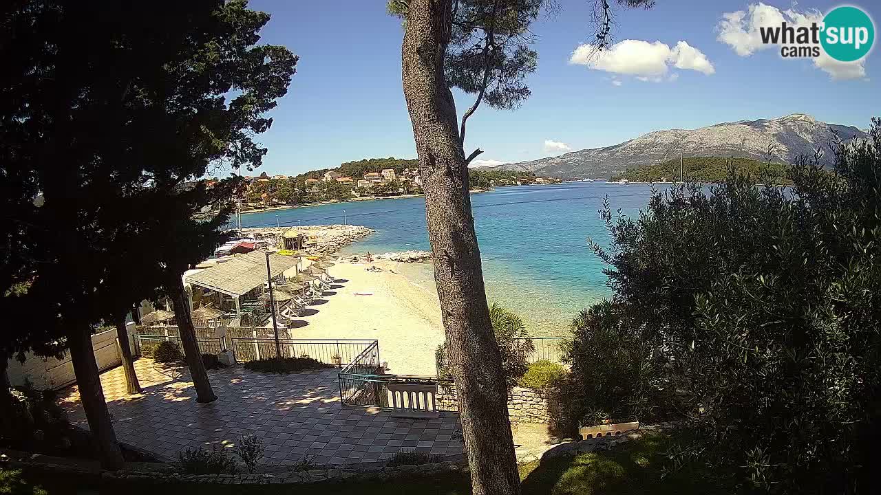 Webcam Lumbarda – Prvi Žal Strand – Korčula