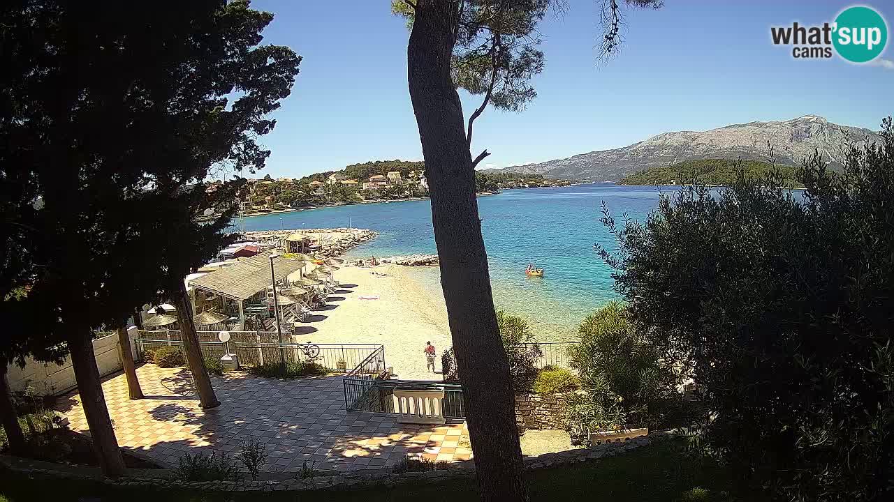 Webcam Lumbarda – Prvi Žal Strand – Korčula