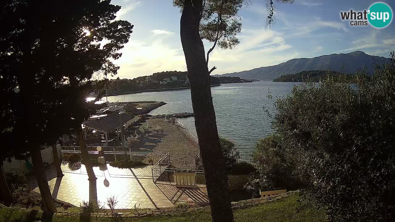 Camera en vivo Lumbarda – Playa Prvi Žal – Korčula