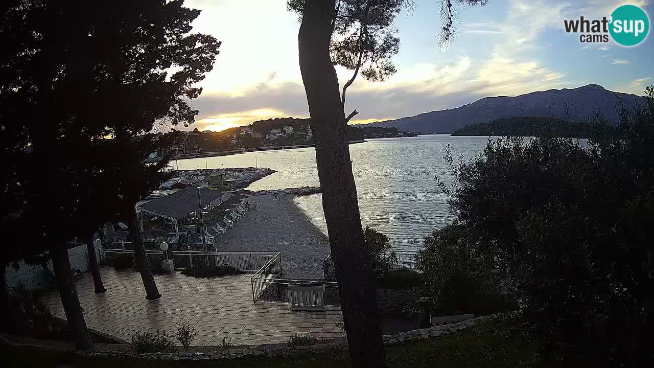 Webcam Lumbarda – Prvi Žal Strand – Korčula