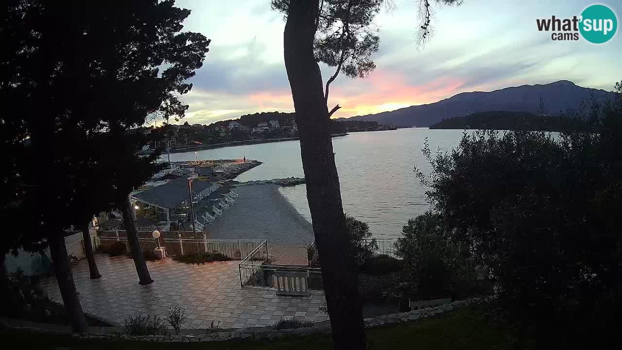 Webcam Lumbarda – Prvi Žal Strand – Korčula