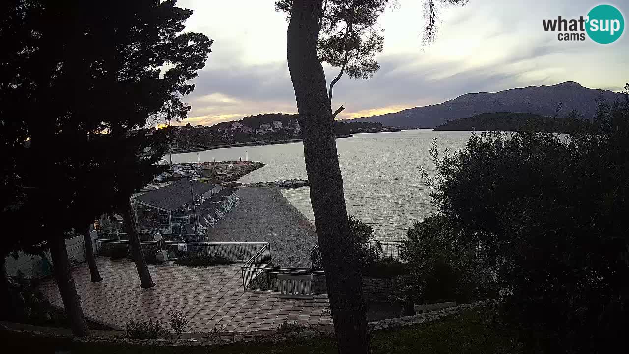 Webcam Lumbarda – Prvi Žal Strand – Korčula