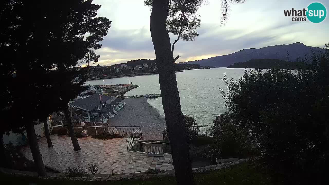 Webcam Lumbarda – Prvi Žal Strand – Korčula