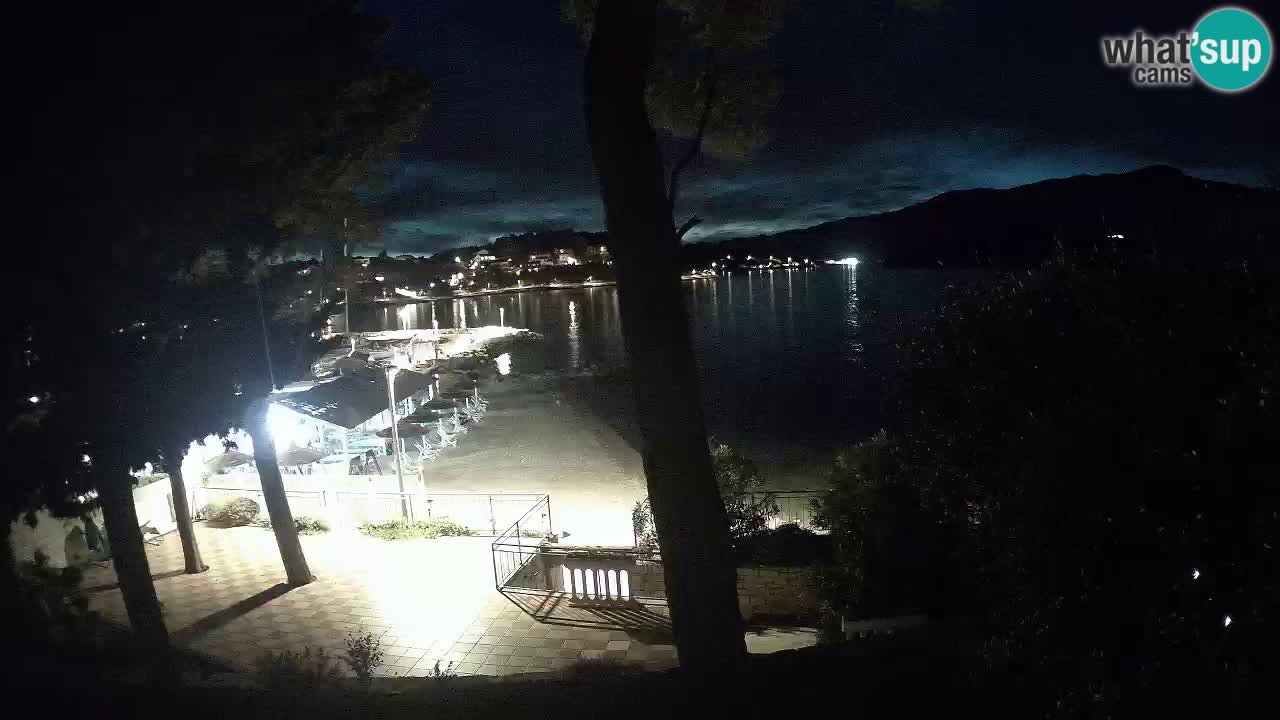 Livecam Lumbarda – Spiaggia Prvi Žal – Korčula