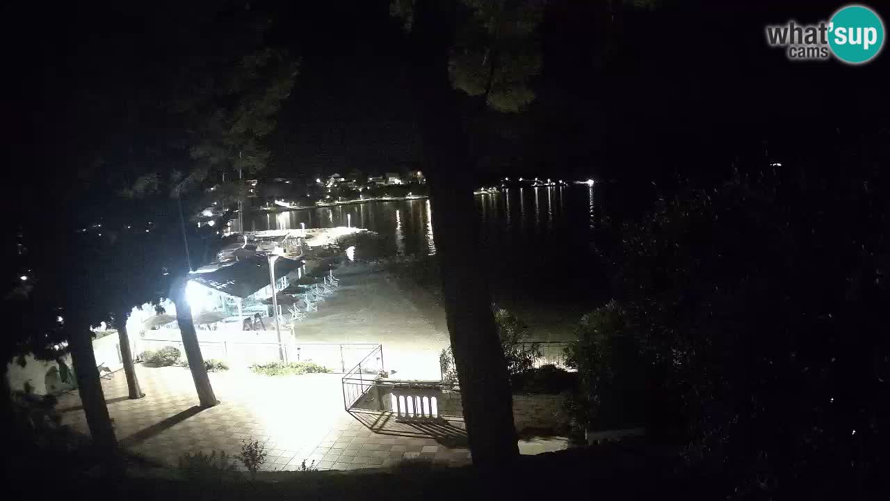 Spletna kamera Lumbarda – Plaža Prvi Žal – Korčula