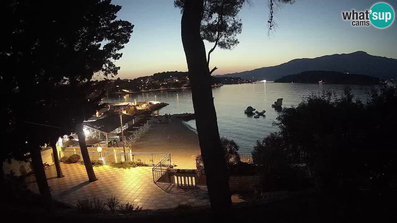 Webcam Lumbarda – Prvi Žal Strand – Korčula