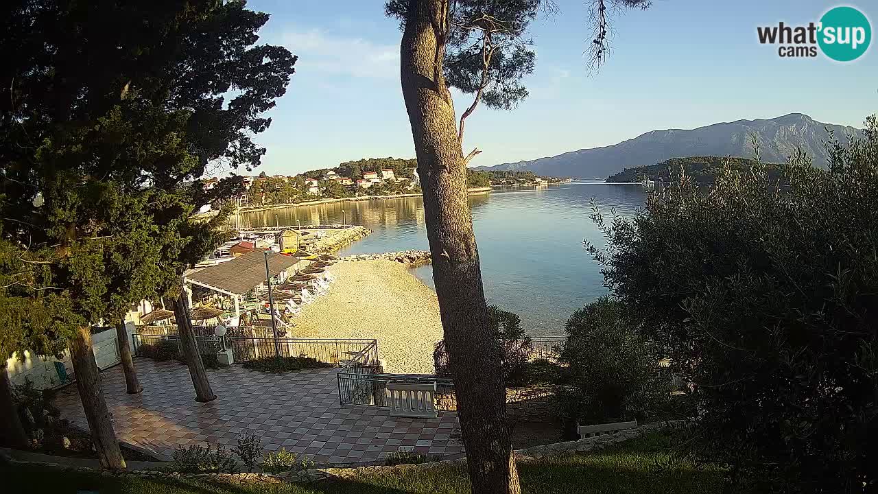 Webcam Lumbarda – Prvi Žal beach – Korčula