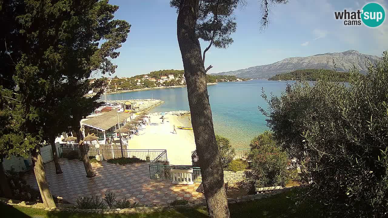 Webcam Lumbarda – Prvi Žal Strand – Korčula