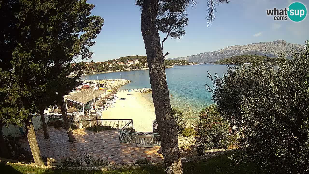 Webcam Lumbarda – Prvi Žal Strand – Korčula