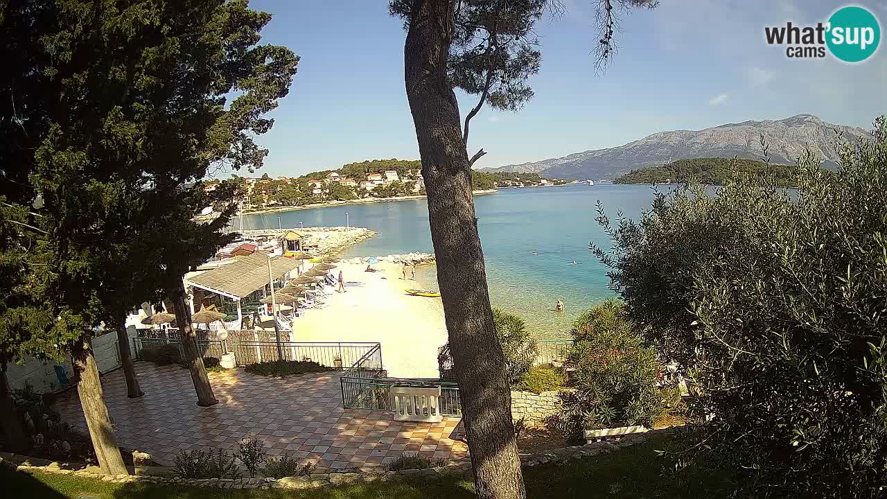 Webcam Lumbarda – Prvi Žal Strand – Korčula
