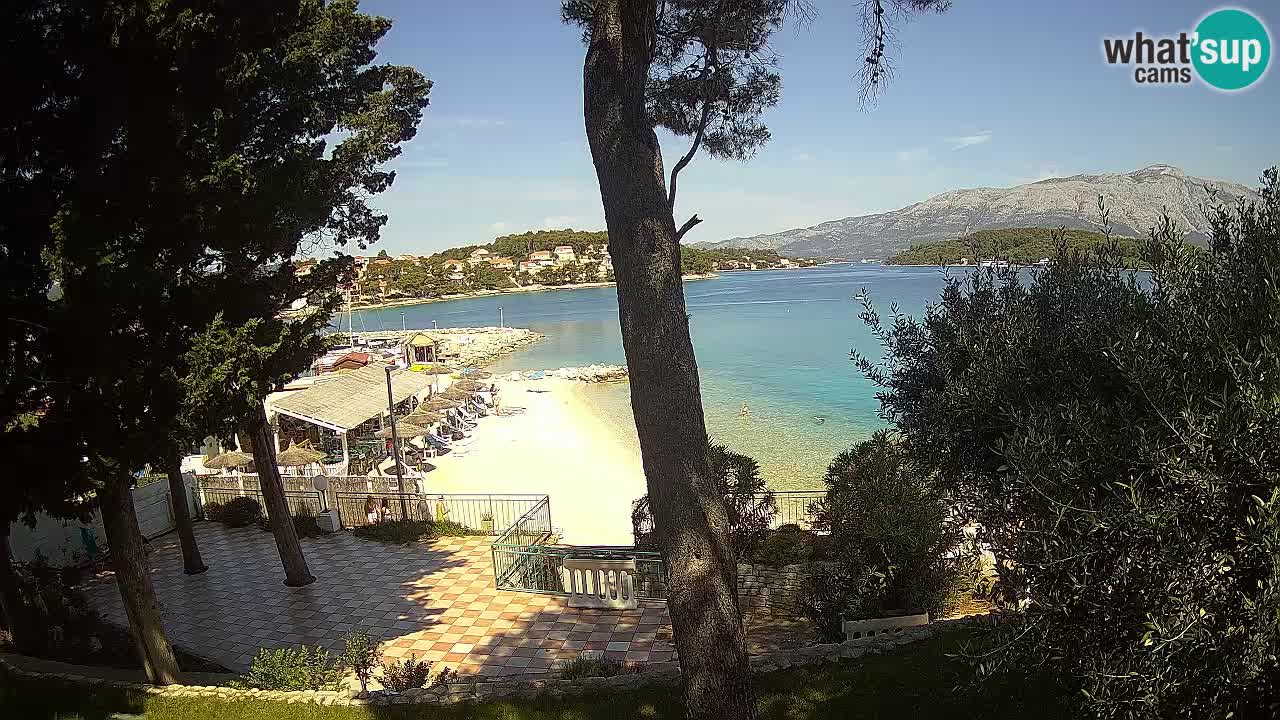 Webcam Lumbarda – Prvi Žal Strand – Korčula