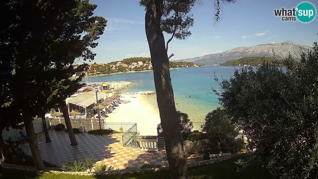 Webcam Lumbarda – Prvi Žal Strand – Korčula