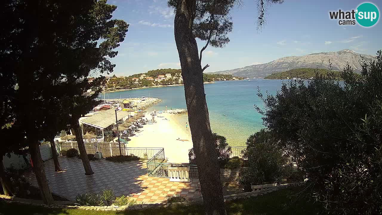 Webcam Lumbarda – Prvi Žal Strand – Korčula