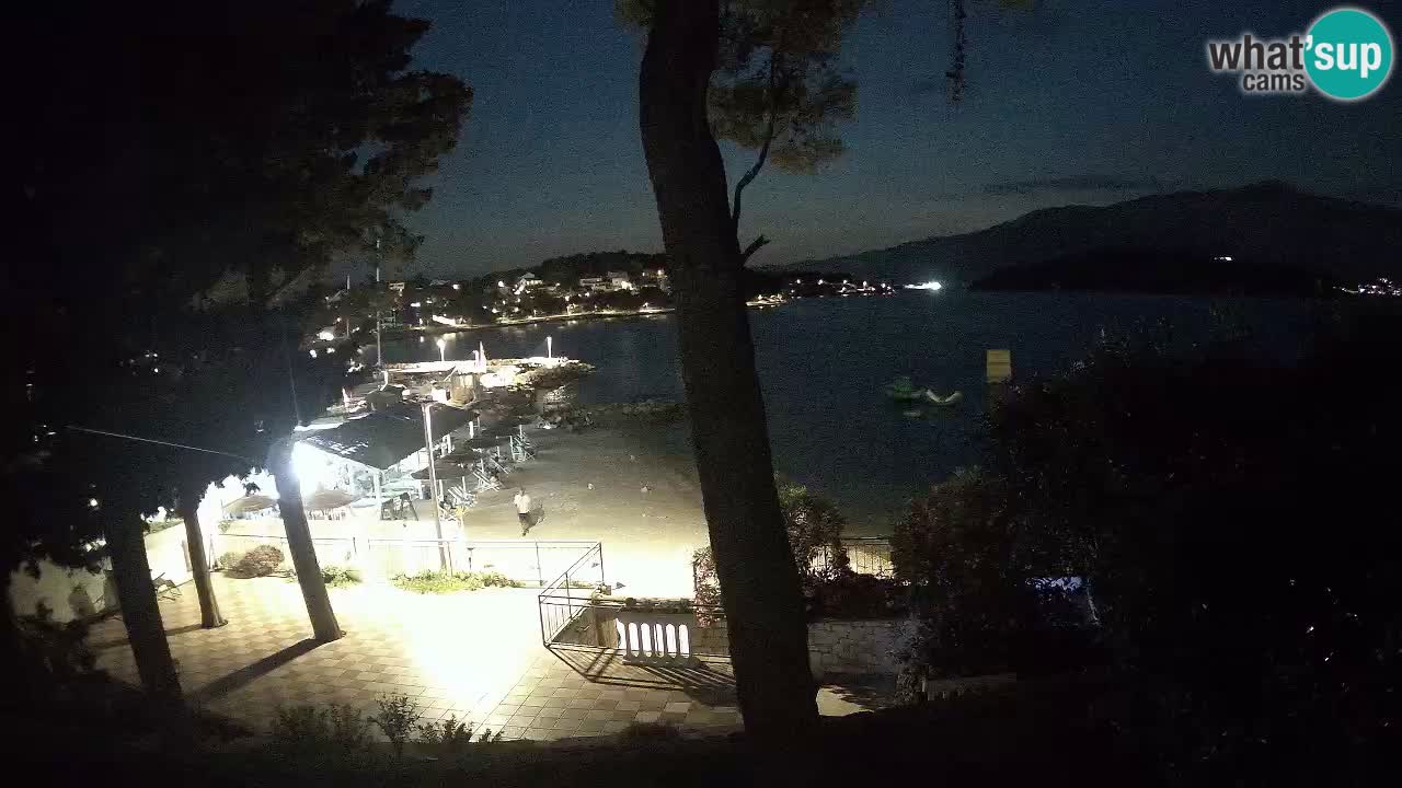 Webcam Lumbarda – Prvi Žal beach – Korčula