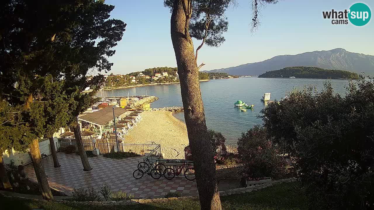 Livecam Lumbarda – Spiaggia Prvi Žal – Korčula
