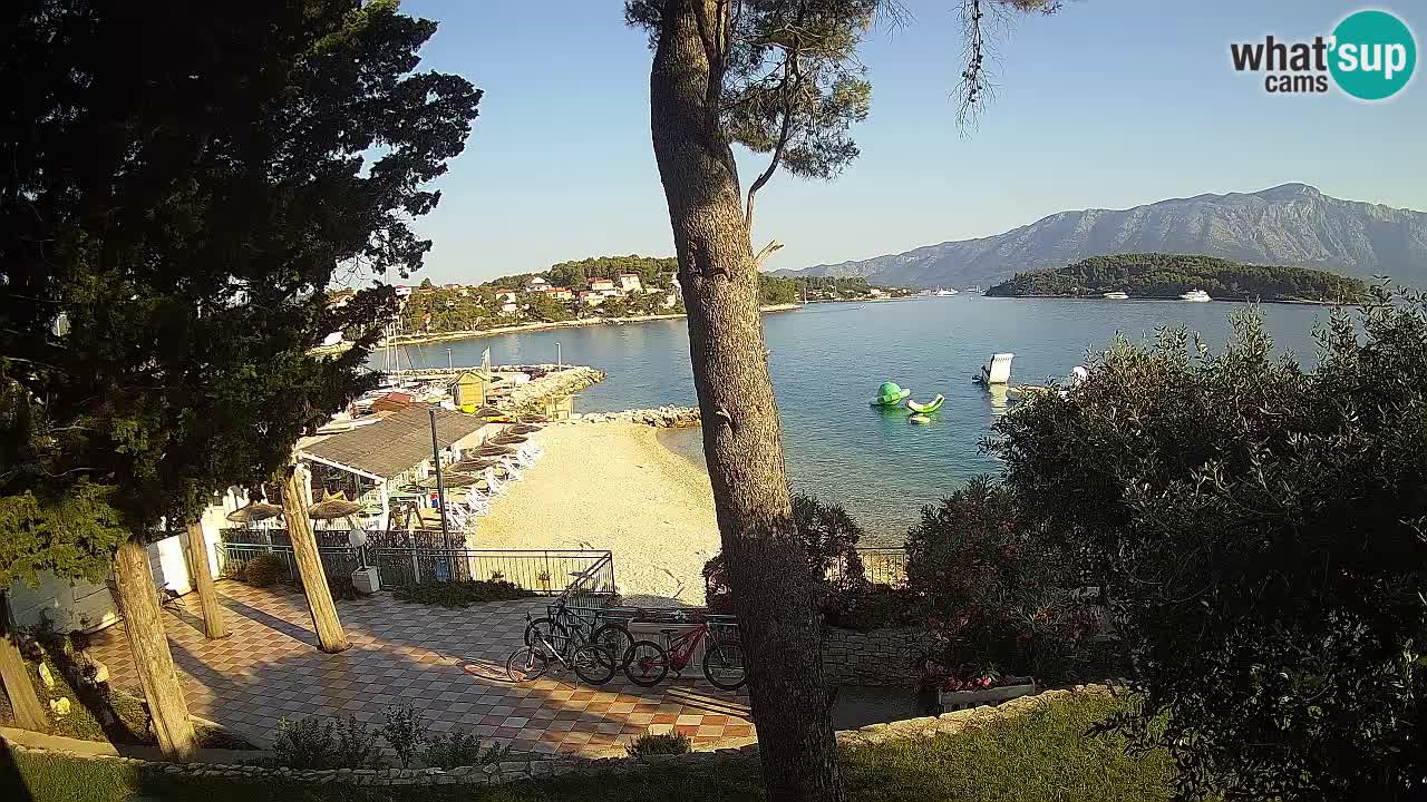 Webcam Lumbarda – Prvi Žal Strand – Korčula