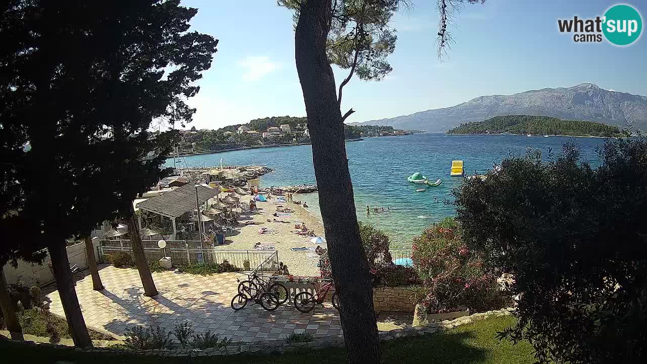 Webcam Lumbarda – Prvi Žal Strand – Korčula