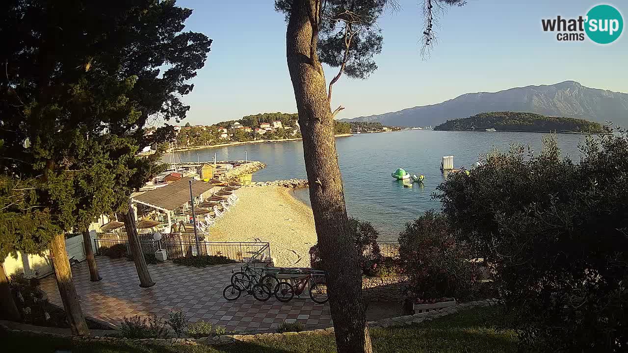 Spletna kamera Lumbarda – Plaža Prvi Žal – Korčula