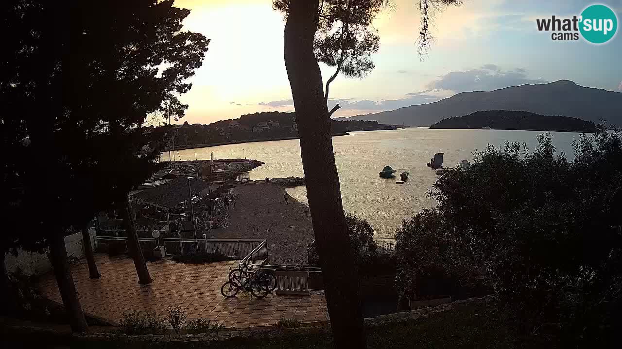 Webcam Lumbarda – Prvi Žal Strand – Korčula
