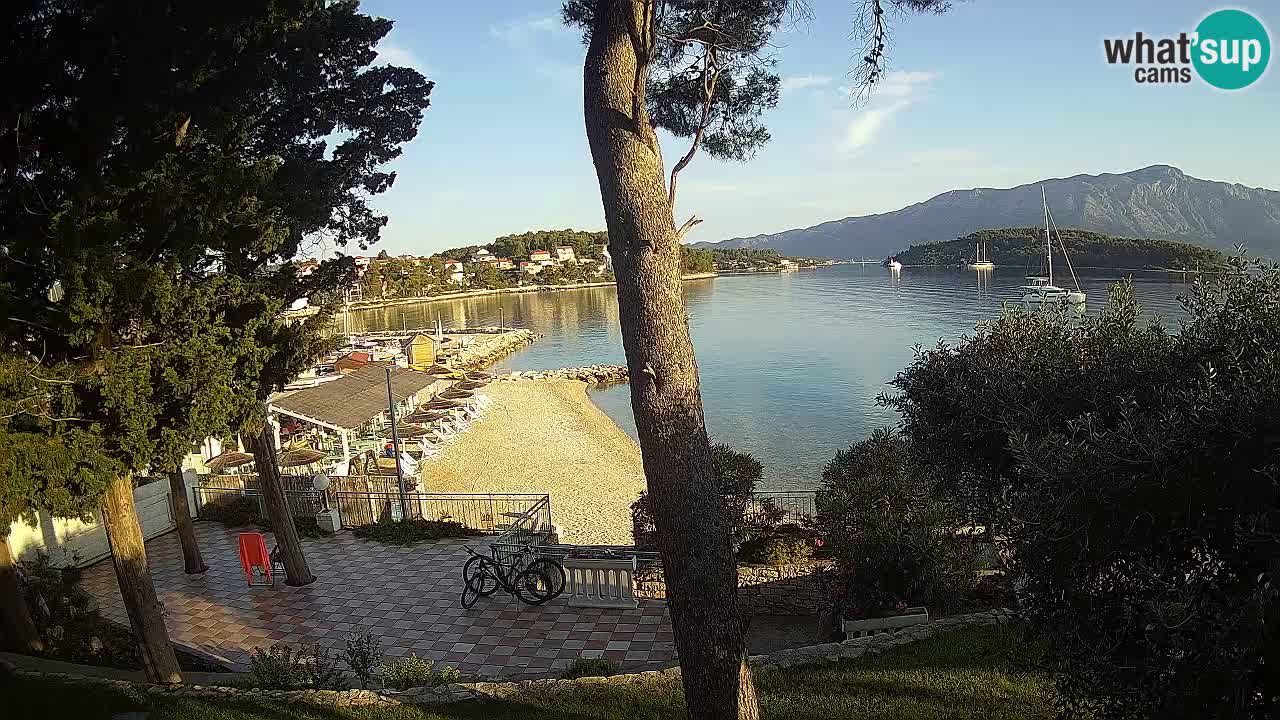 Camera en vivo Lumbarda – Playa Prvi Žal – Korčula