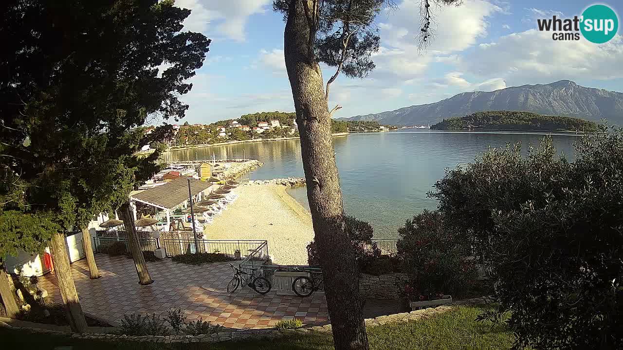 Webcam Lumbarda – Prvi Žal beach – Korčula