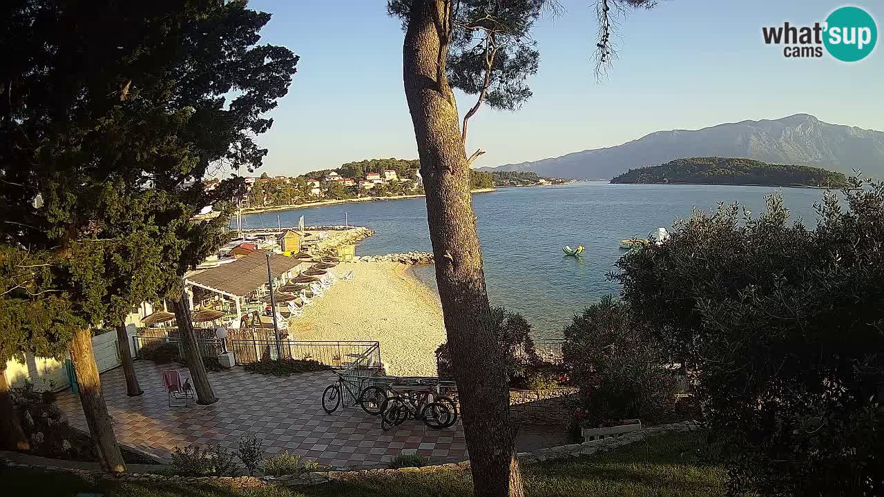 Webcam Lumbarda – Prvi Žal beach – Korčula
