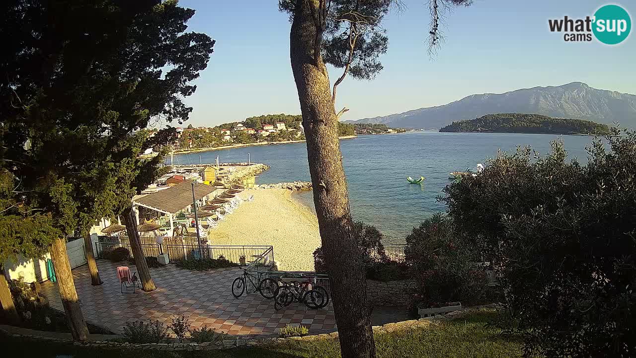 Webcam Lumbarda – Prvi Žal beach – Korčula