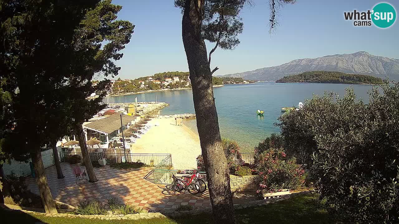 Webcam Lumbarda – Prvi Žal Strand – Korčula