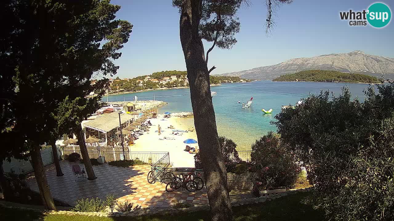 Webcam Lumbarda – Prvi Žal Strand – Korčula