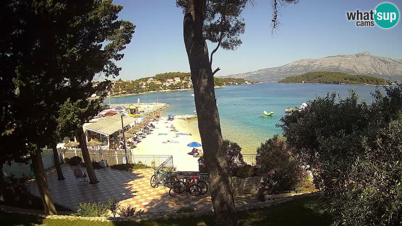 Webcam Lumbarda – Prvi Žal Strand – Korčula