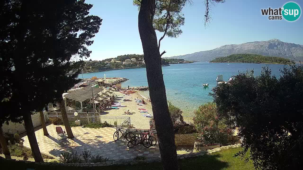 Webcam Lumbarda – Prvi Žal beach – Korčula