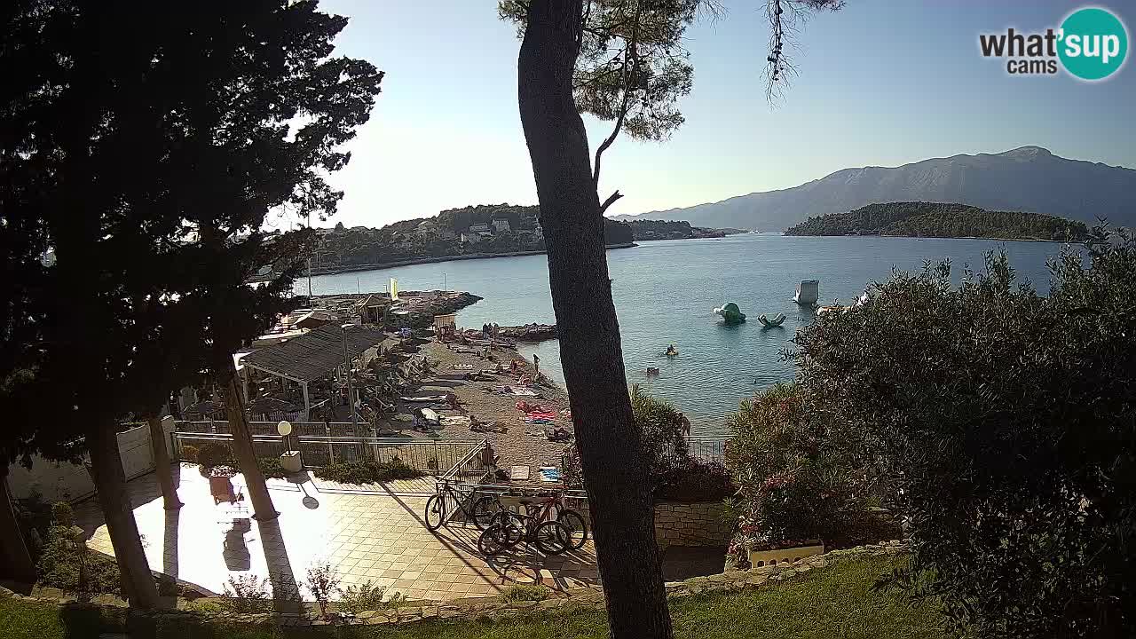 Webcam Lumbarda – Prvi Žal Strand – Korčula