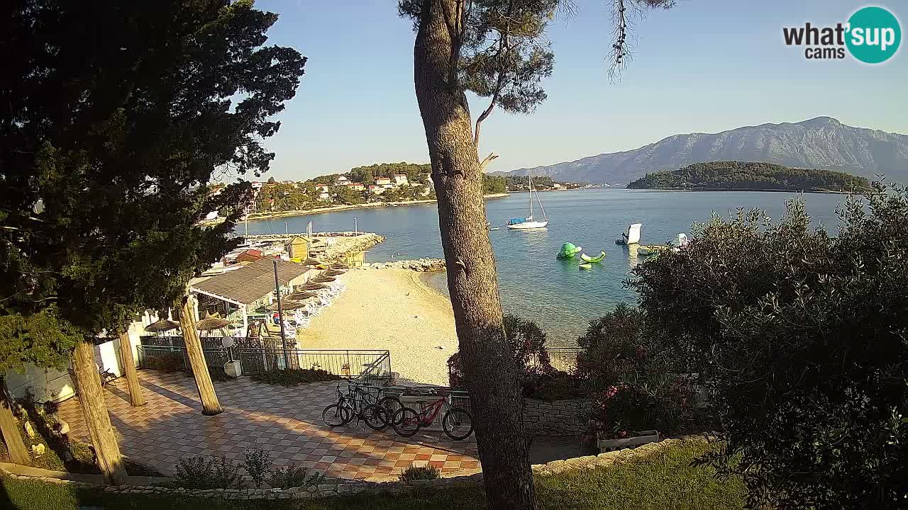 Webcam Lumbarda – Prvi Žal beach – Korčula