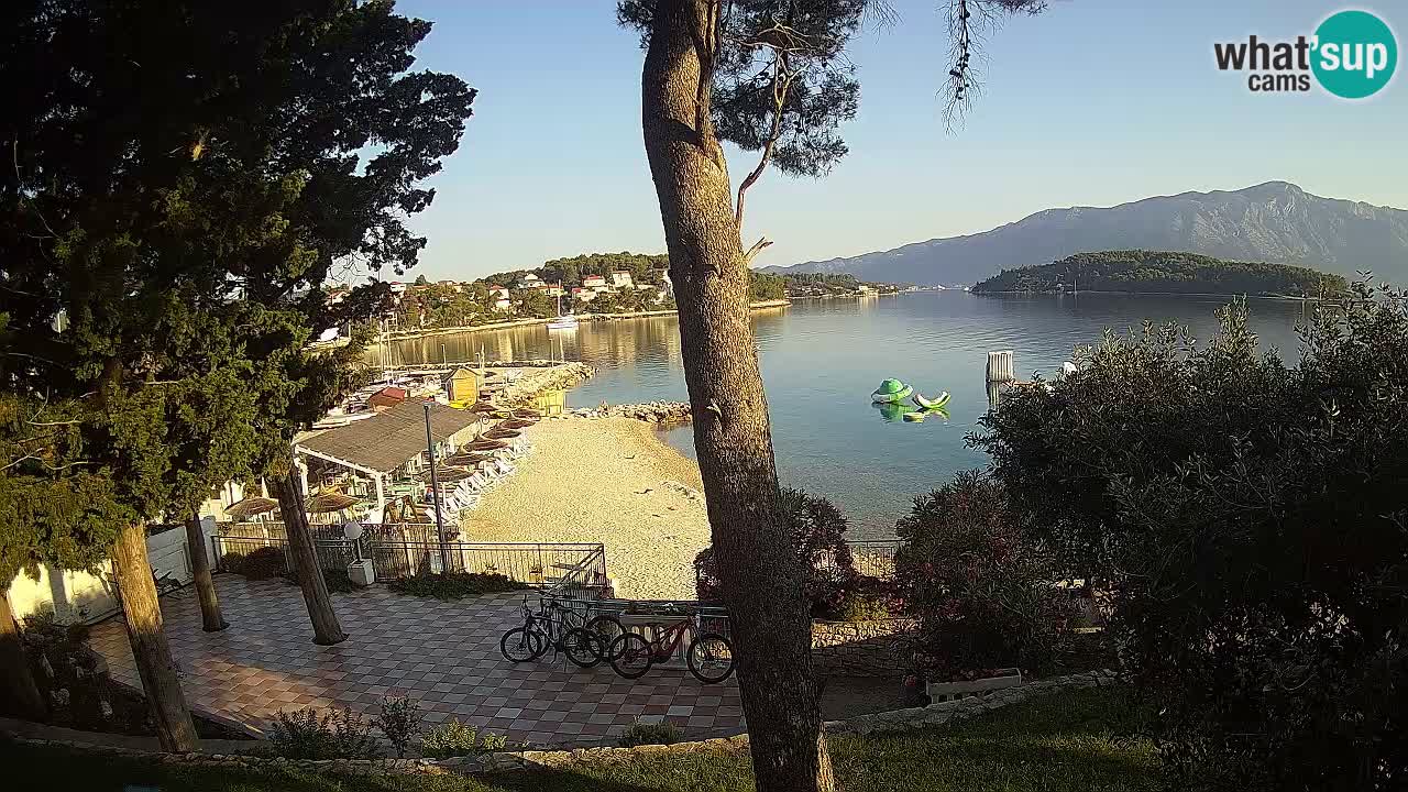 Webcam Lumbarda – Prvi Žal beach – Korčula