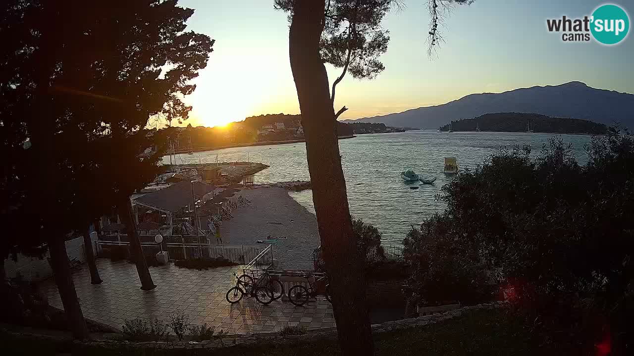 Webcam Lumbarda – Prvi Žal beach – Korčula