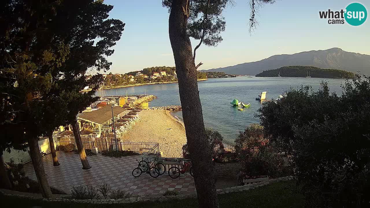 Webcam Lumbarda – Prvi Žal beach – Korčula