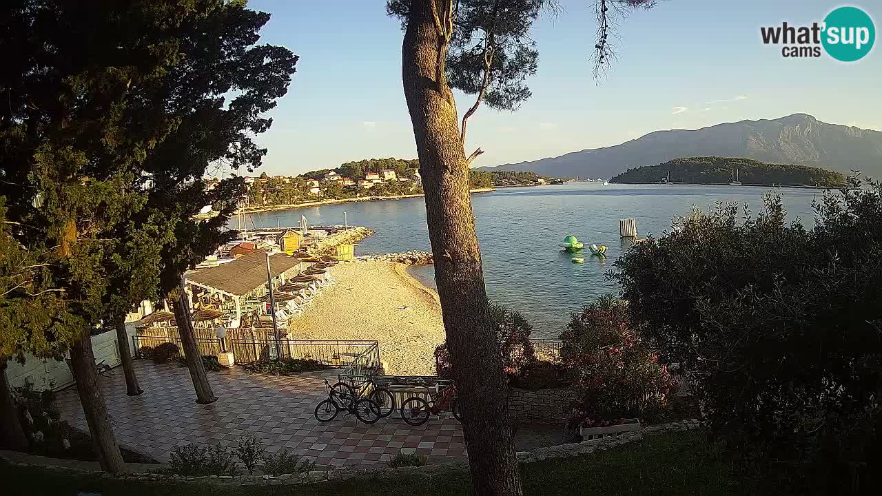 Webcam Lumbarda – Prvi Žal beach – Korčula