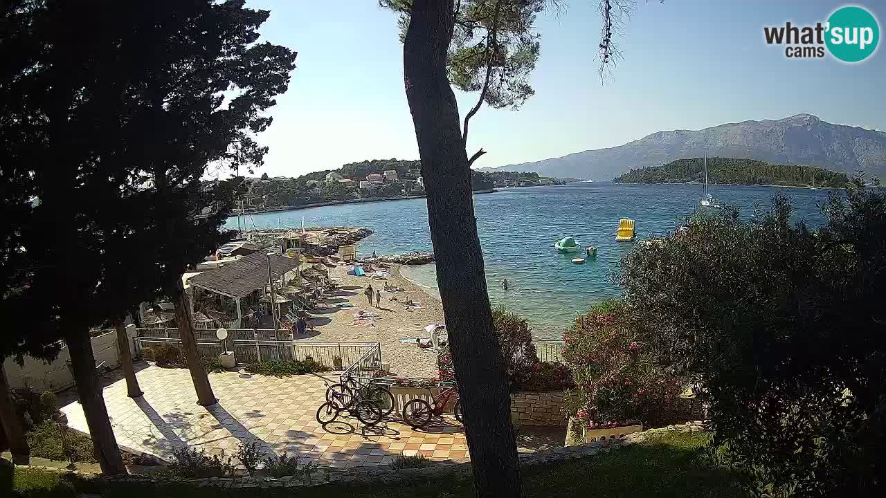 Webcam Lumbarda – Prvi Žal Strand – Korčula