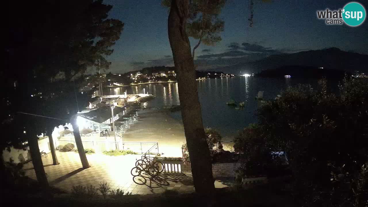 Livecam Lumbarda – Spiaggia Prvi Žal – Korčula