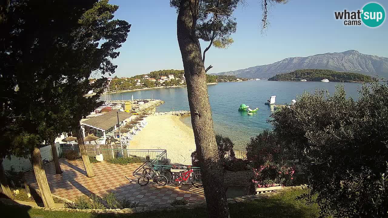 Webcam Lumbarda – Prvi Žal Strand – Korčula